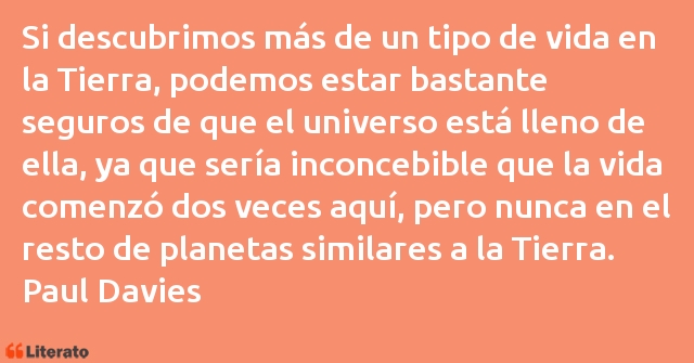 Frases de Paul Davies