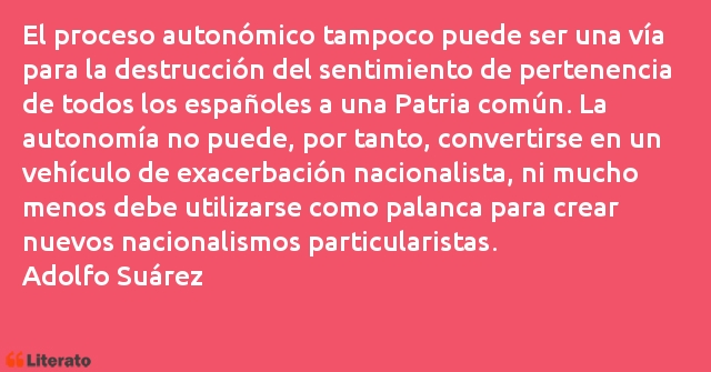 Frases de Adolfo Suárez