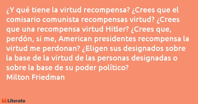 Frases de Milton Friedman