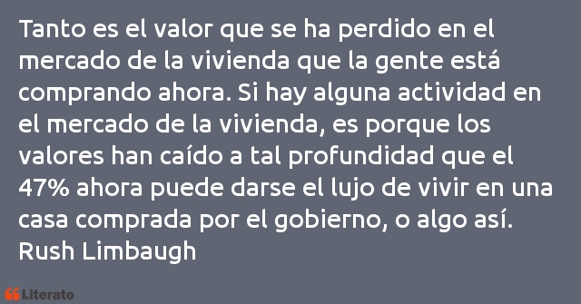 Frases de Rush Limbaugh