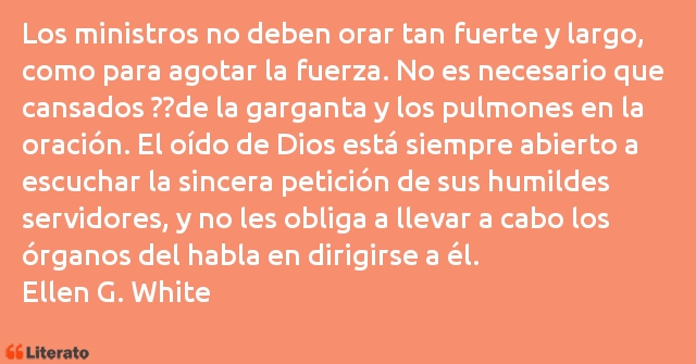 Frases de Ellen G. White