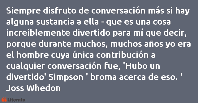 Frases de Joss Whedon