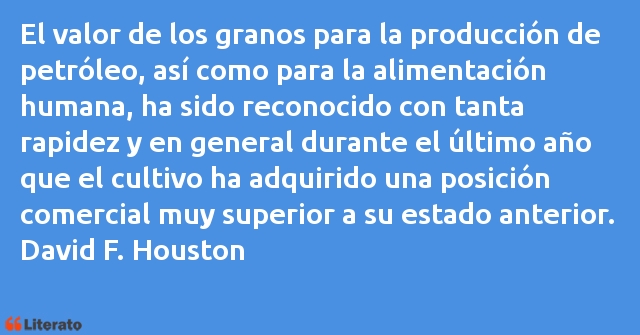 Frases de David F. Houston