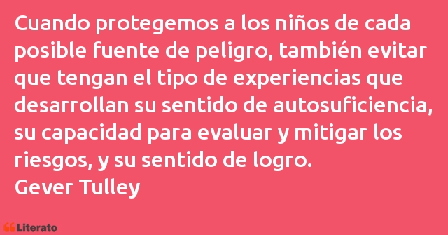 Frases de Gever Tulley