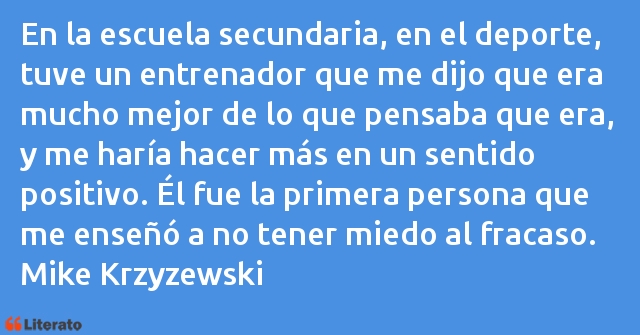 Frases de Mike Krzyzewski