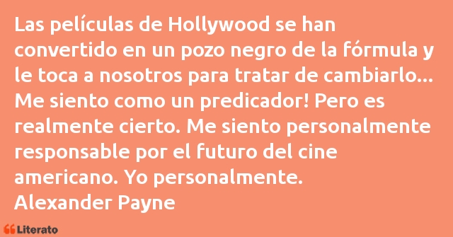 Frases de Alexander Payne