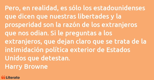 Frases de Harry Browne