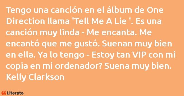 Frases de Kelly Clarkson