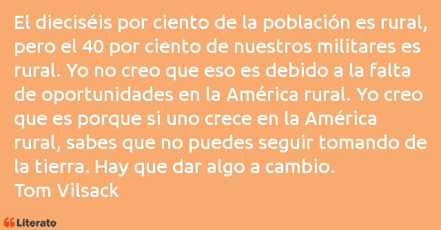 Frases de Tom Vilsack