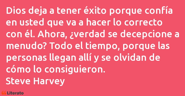 Frases de Steve Harvey