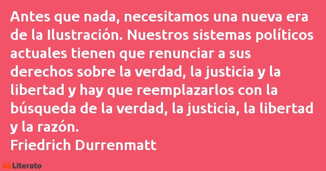 Frases de Friedrich Durrenmatt