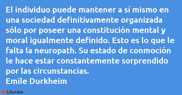 Frases de Emile Durkheim