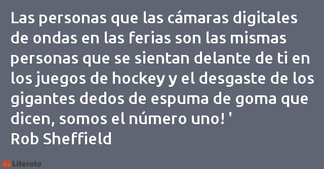 Frases de Rob Sheffield