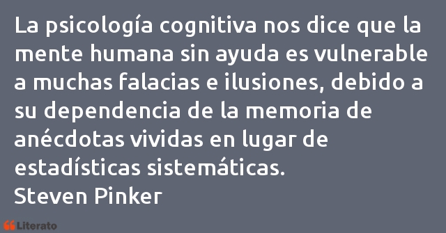 Frases de Steven Pinker