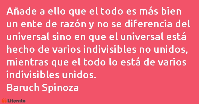Frases de Baruch Spinoza