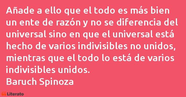 Frases de Baruch Spinoza