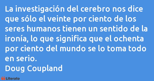 Frases de Doug Coupland