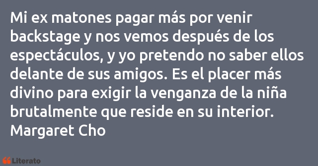 Frases de Margaret Cho