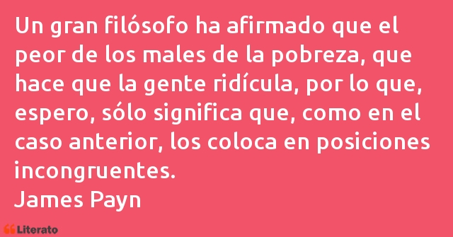 Frases de James Payn