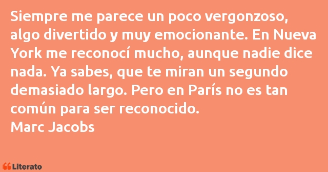 Frases de Marc Jacobs