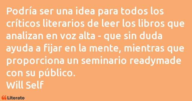 Frases de Will Self