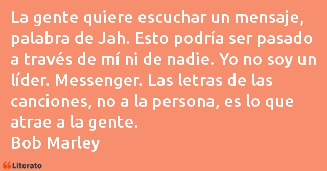 Frases de Bob Marley