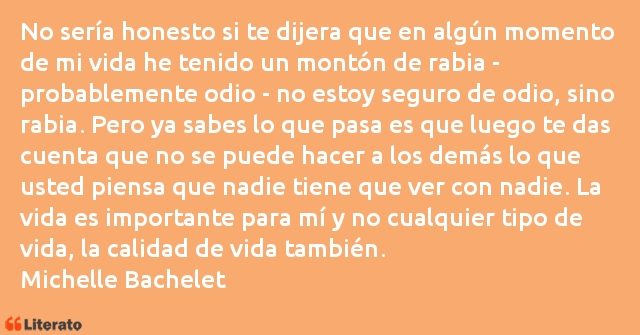 Frases de Michelle Bachelet