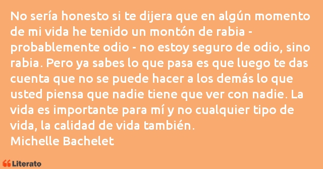 Frases de Michelle Bachelet