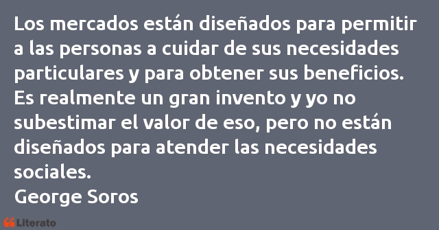 Frases de George Soros