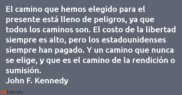 Frases de John F. Kennedy