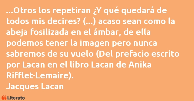 Frases de Jacques Lacan