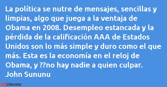 Frases de John Sununu