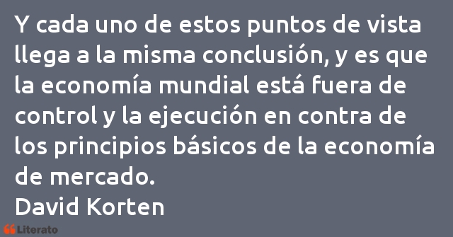 Frases de David Korten