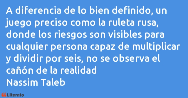 Frases de Nassim Nicholas Taleb