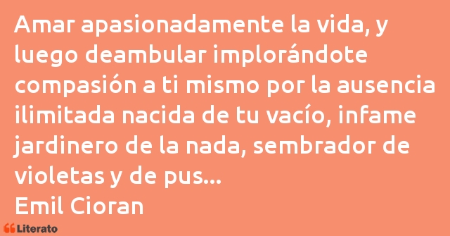 Frases de Emil Cioran