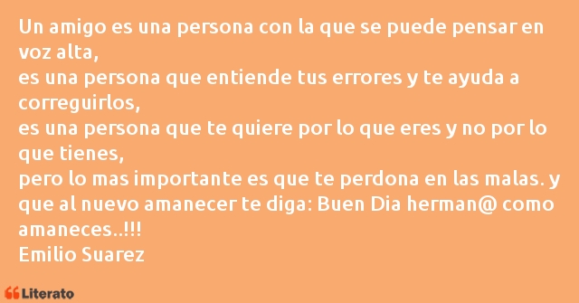 Frases de Emilio Suarez