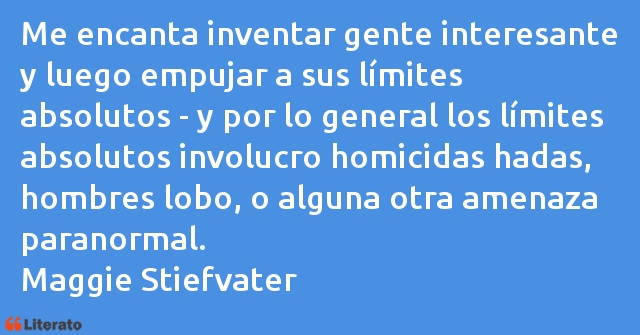 Frases de Maggie Stiefvater