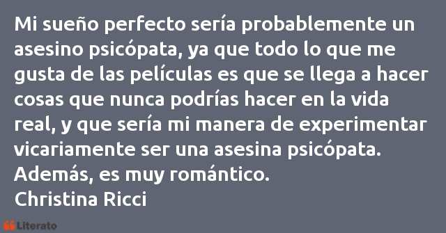 Frases de Christina Ricci