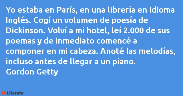 Frases de Gordon Getty