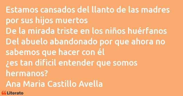 Frases de Ana Maria Castillo Avella