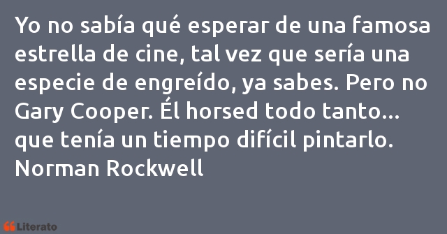 Frases de Norman Rockwell