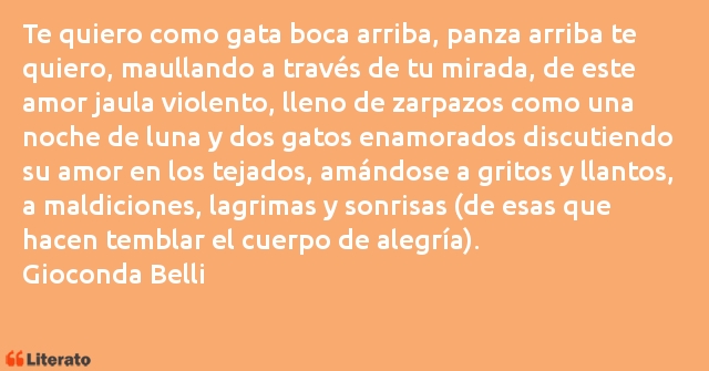 Frases de Gioconda Belli