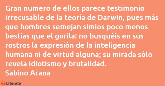 Frases de Sabino Arana