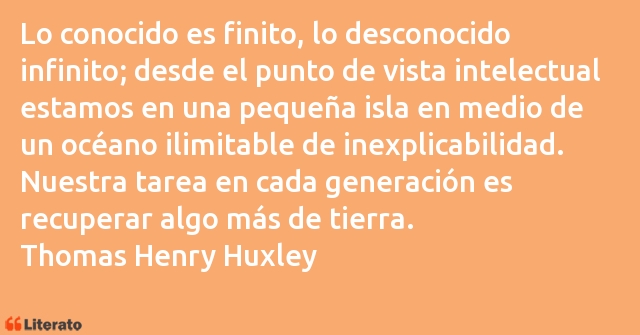 Frases de Thomas Henry Huxley