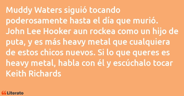 Frases de Keith Richards