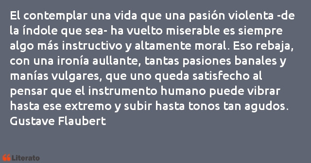 Frases de Gustave Flaubert