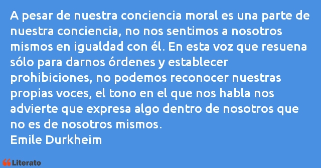 Frases de Emile Durkheim