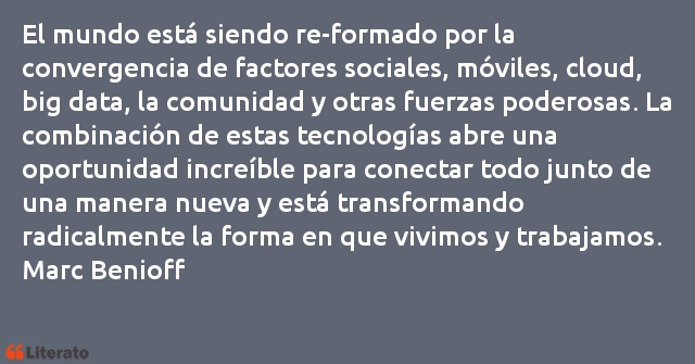 Frases de Marc Benioff