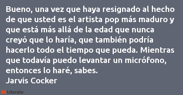 Frases de Jarvis Cocker