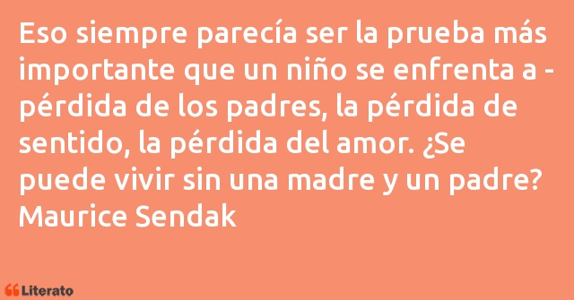 Frases de Maurice Sendak